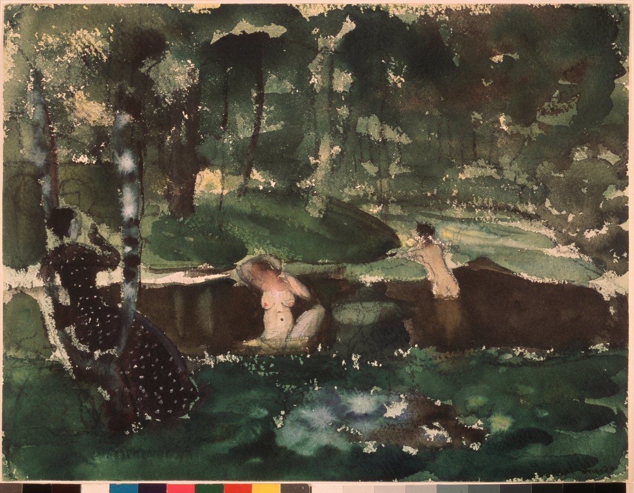 Badgäster av Konstantin Andreevic Somov