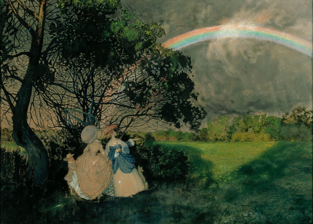 Regnbåge, 1897. av Konstantin Andreyevich Somov