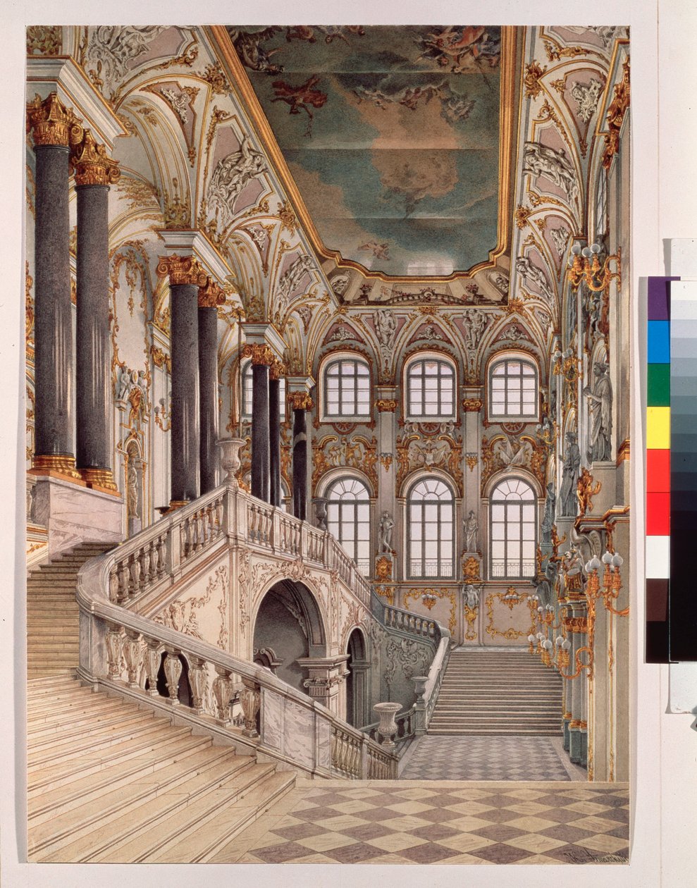 The Grand Staircase of the Winter Palace, även känd som Ambassador