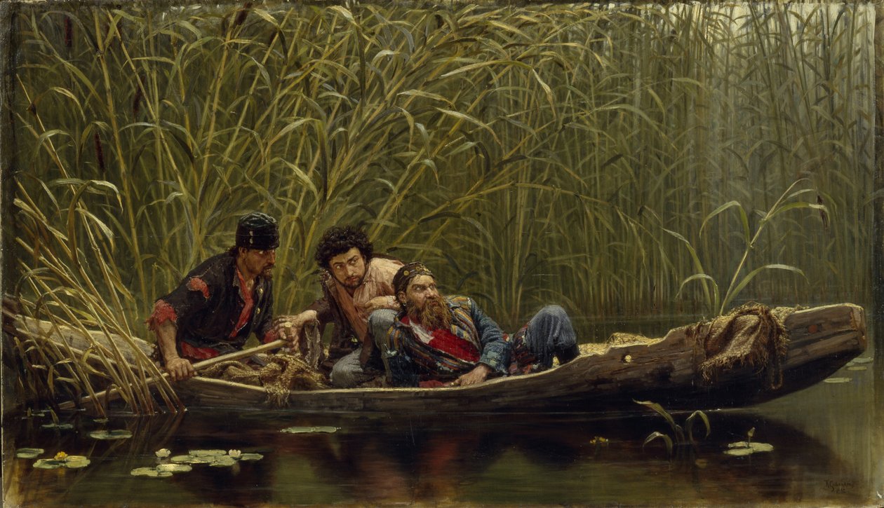 De förslappade männen, 1882 av Konstantin Apollonovich Savitsky