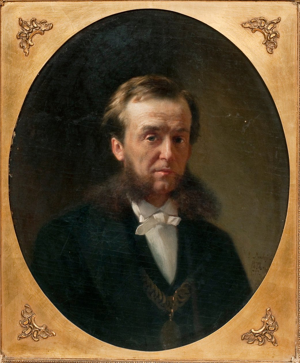 Porträtt av greve Pjotr Aleksandrovich Valuev 1815-1890, 1872 av Konstantin Egorovich Makovsky