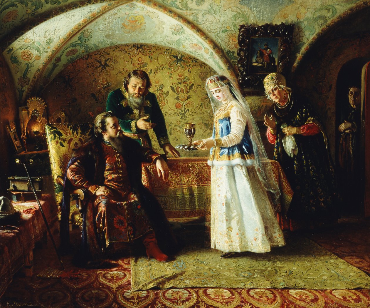 Inledningen, 1868 av Konstantin Egorovich Makovsky