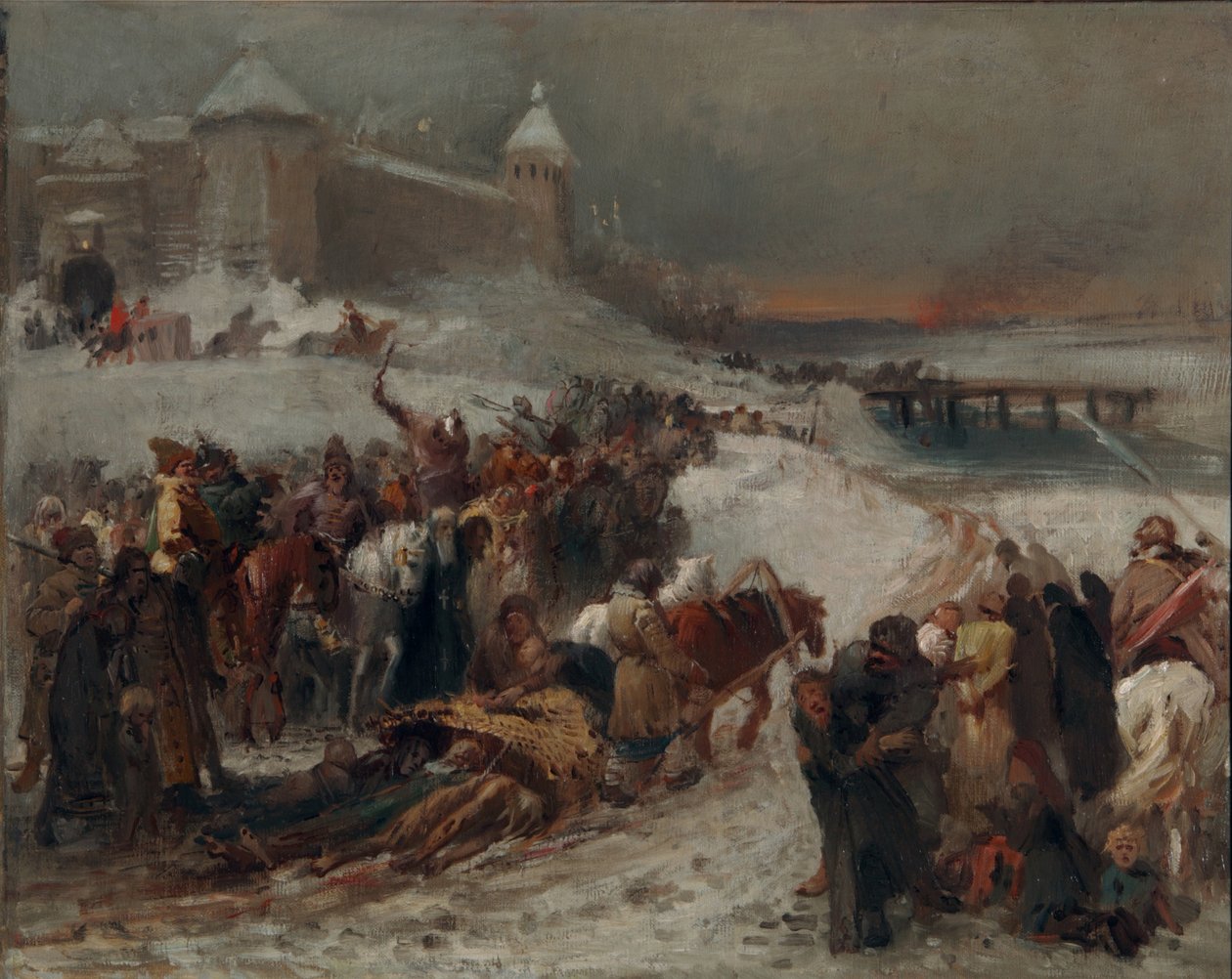 Problemens tid av Konstantin Egorovich Makovsky