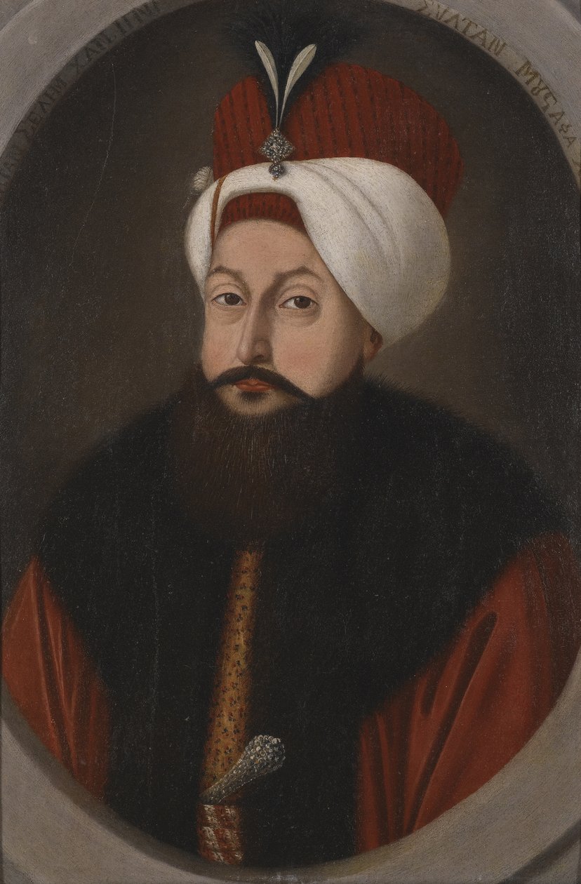 Sultan Selim III, ca. 1800 av Konstantin Kapidagli