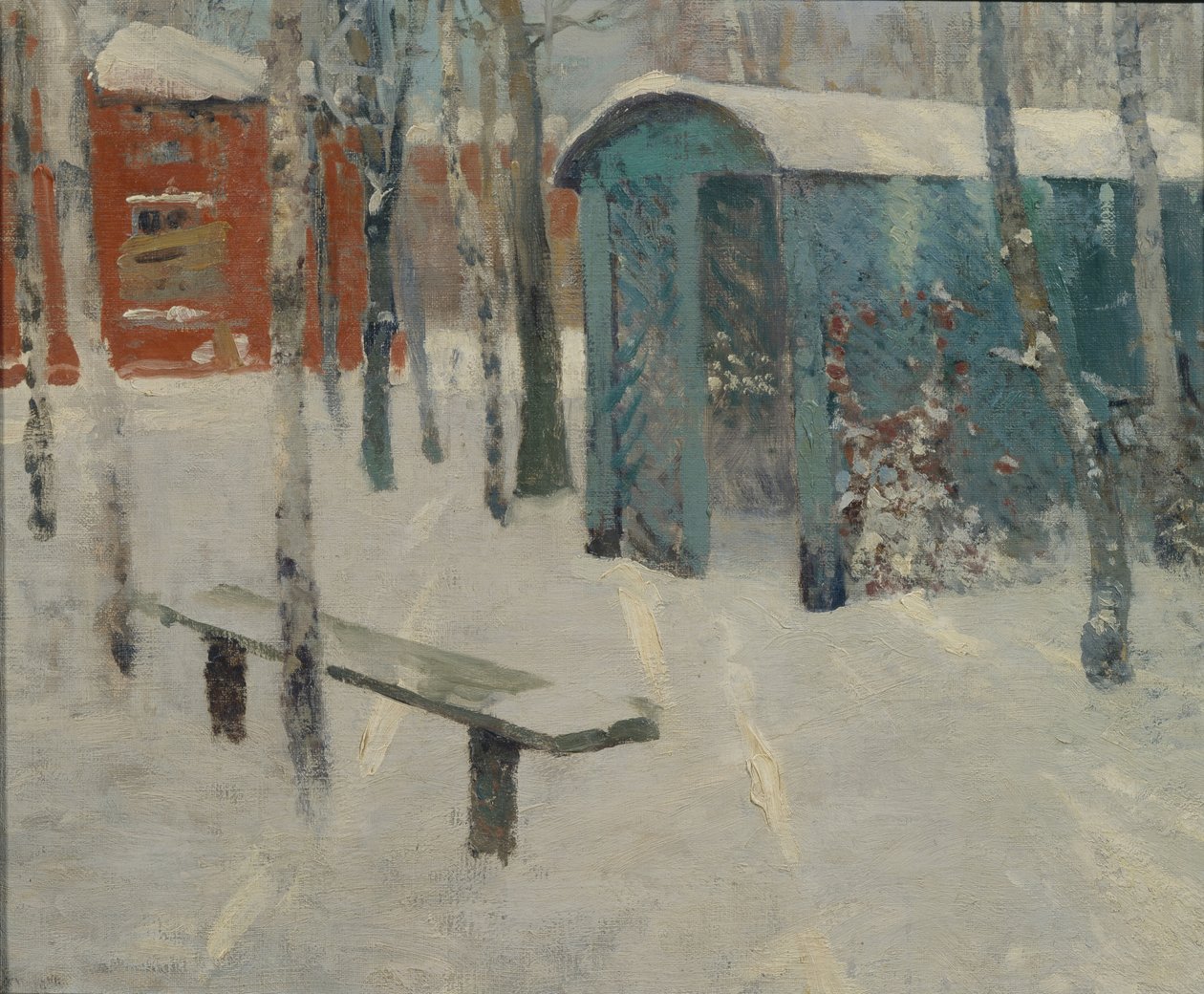 Tidig snö av Konstantin Konstantinovich Pervukhin