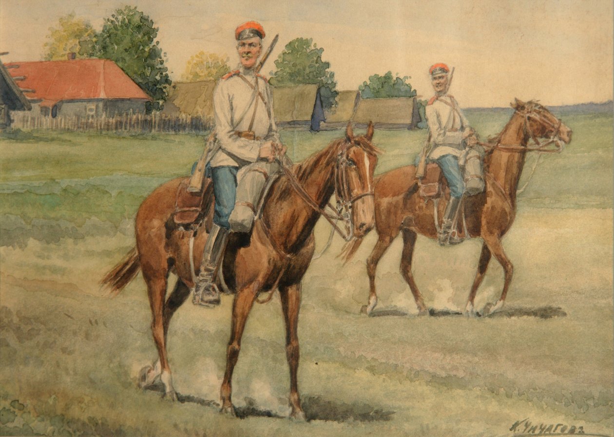 Kosacker av Konstantin Nikolayevich Chichagov