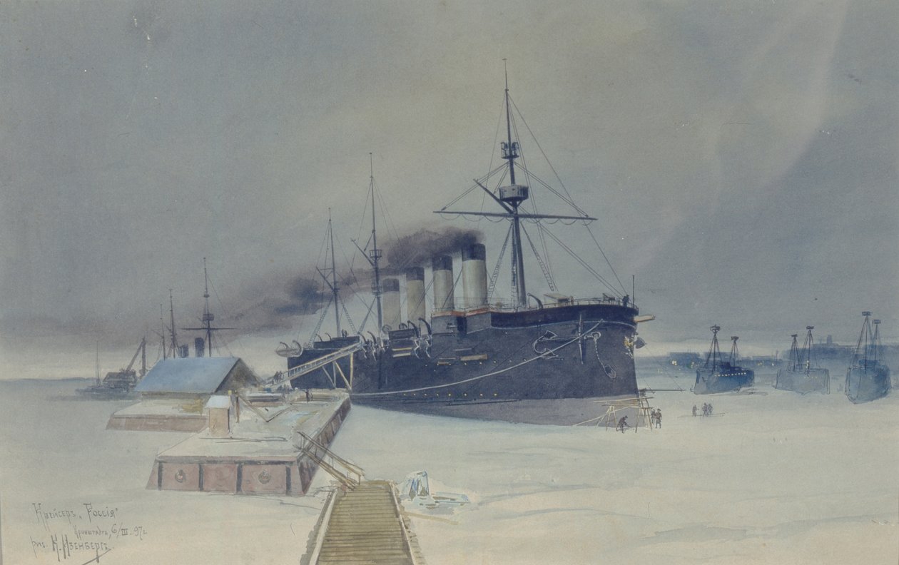 Pansarkryssare Rossia, 1897 av Konstantin Vasilyevich Isenberg