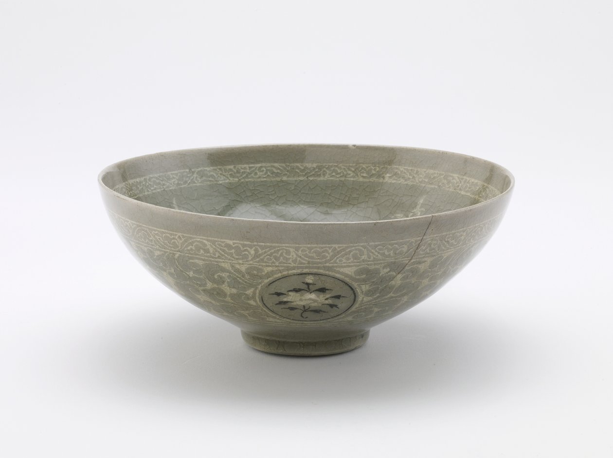 Skål, Koryo-period, andra hälften av 1100-talet (keramik) av Korean School