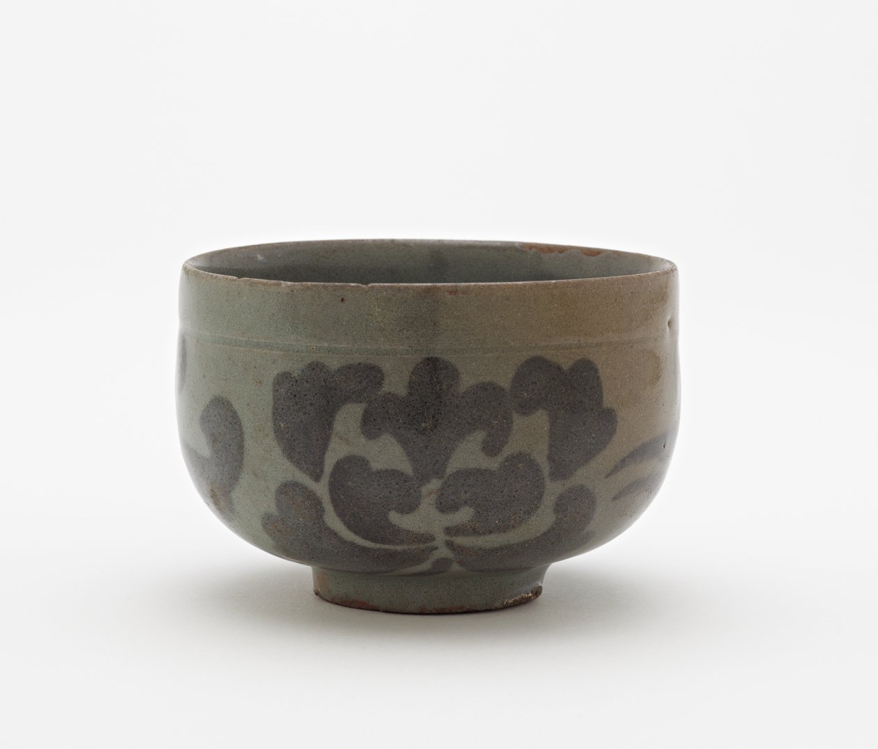 Bägare med design av pionblommor, första hälften av 1100-talet av Korean School
