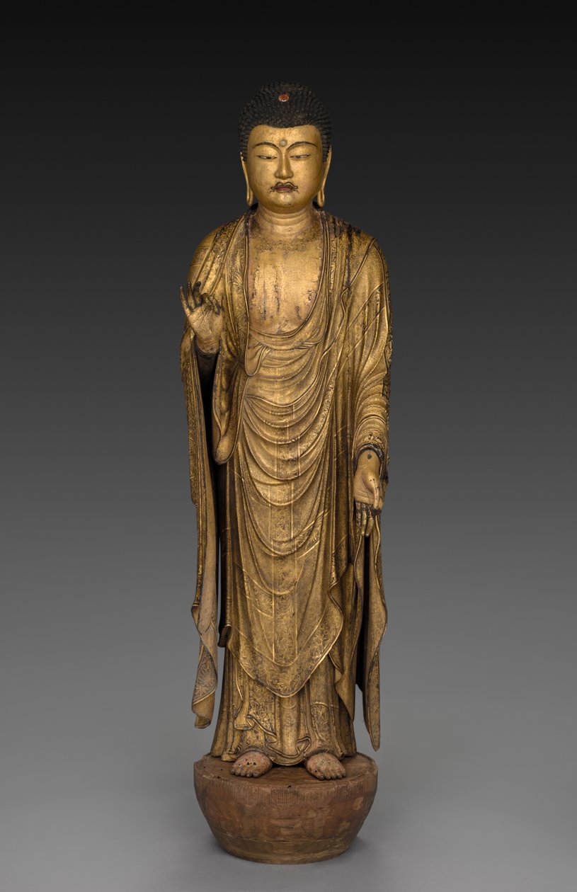 Buddha av oändligt liv och ljus Amida Nyorai, 1269. av Koshun