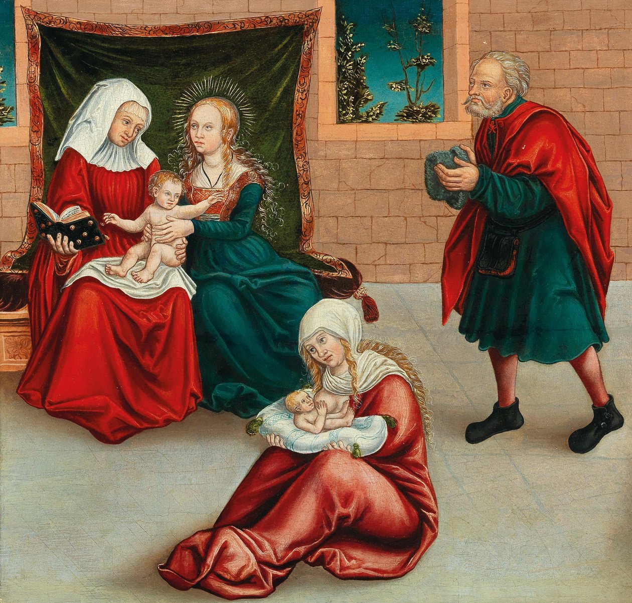 Den heliga släktskapet, 1528. av Krodel