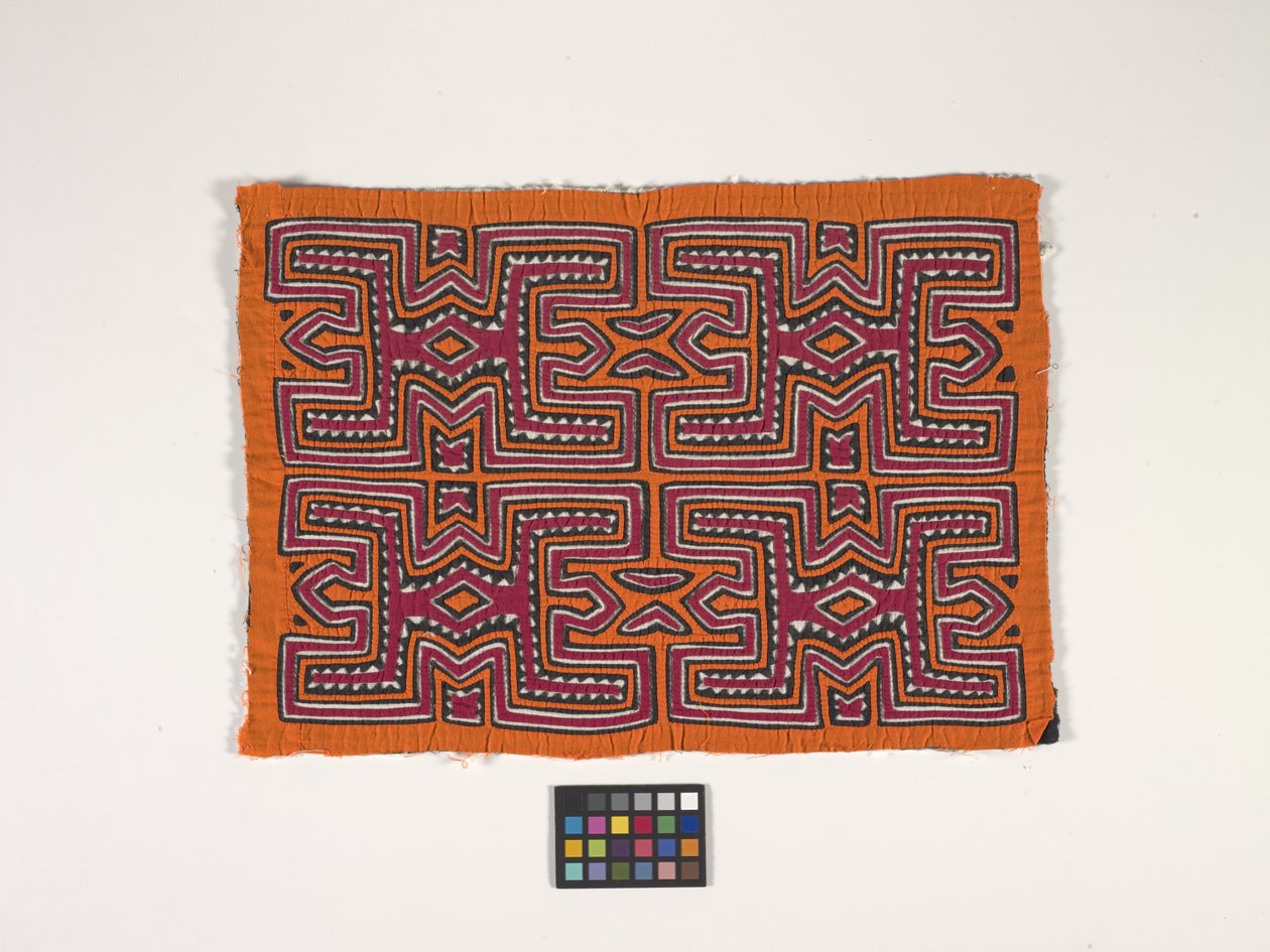 Skjortapanel (Mola) (foto) av Kuna Indian Culture