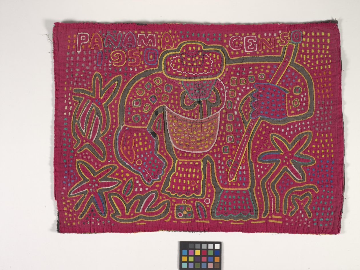 Skjortapanel (Mola) (foto) av Kuna Indian Culture