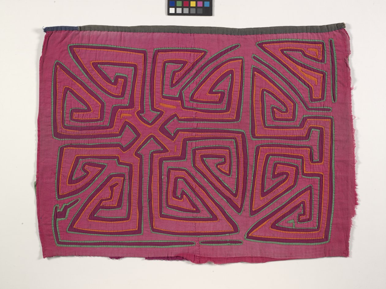Skjortapanel (Mola) (foto) av Kuna Indian Culture