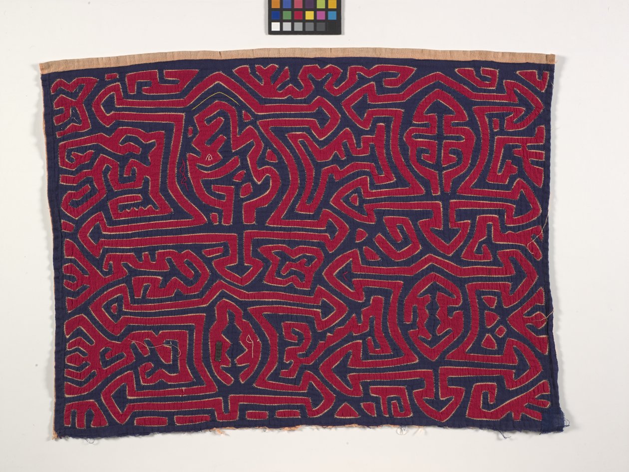 Skjortapanel (Mola) (foto) av Kuna Indian Culture