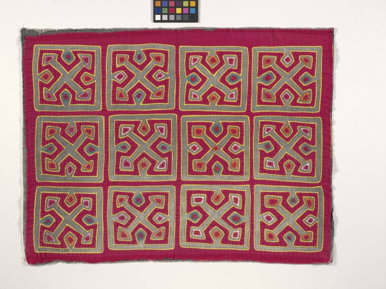 Skjortapanel (Mola) (foto) av Kuna Indian Culture