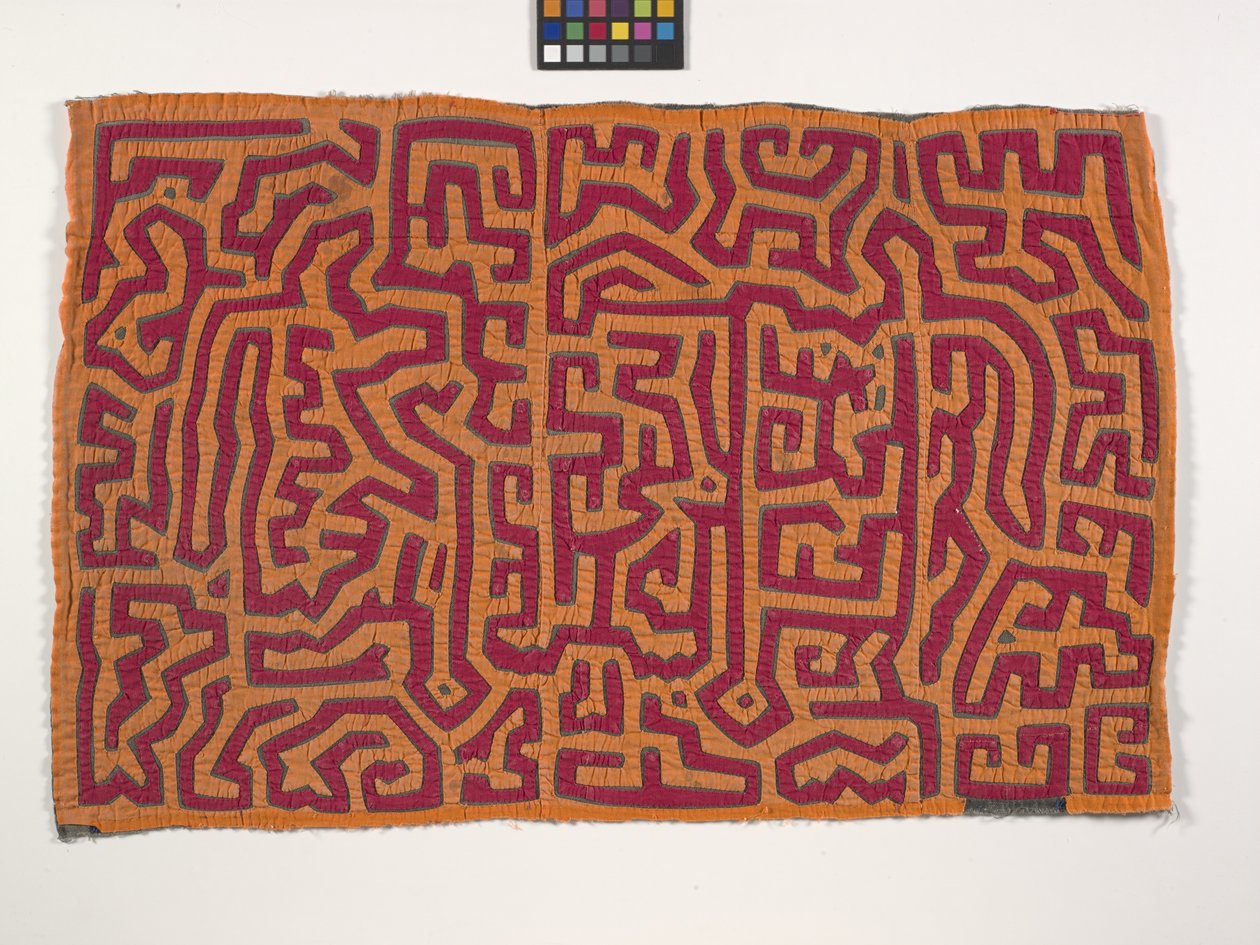 Skjortapanel (Mola) (foto) av Kuna Indian Culture
