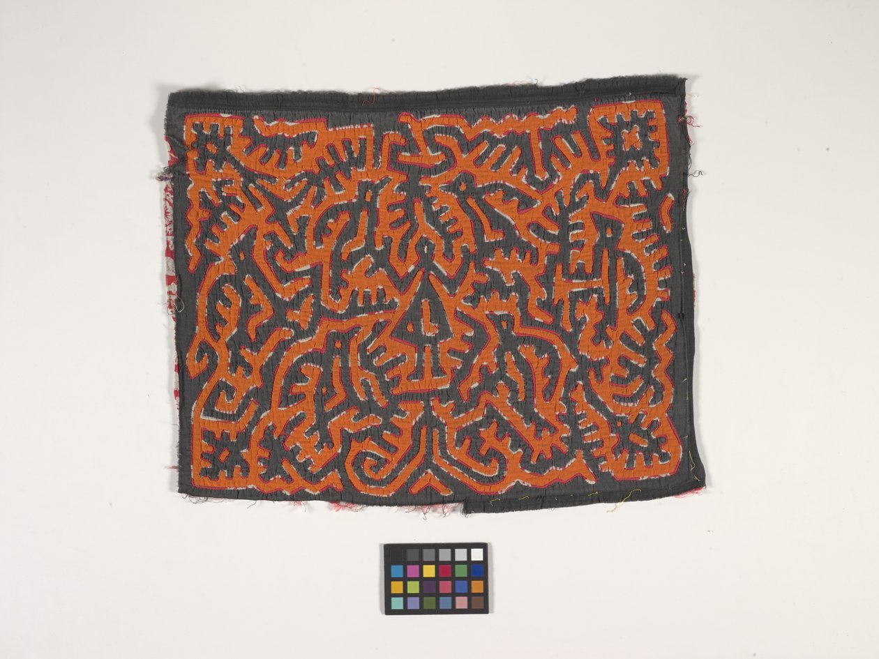 Skjortapanel (Mola) (foto) av Kuna Indian Culture