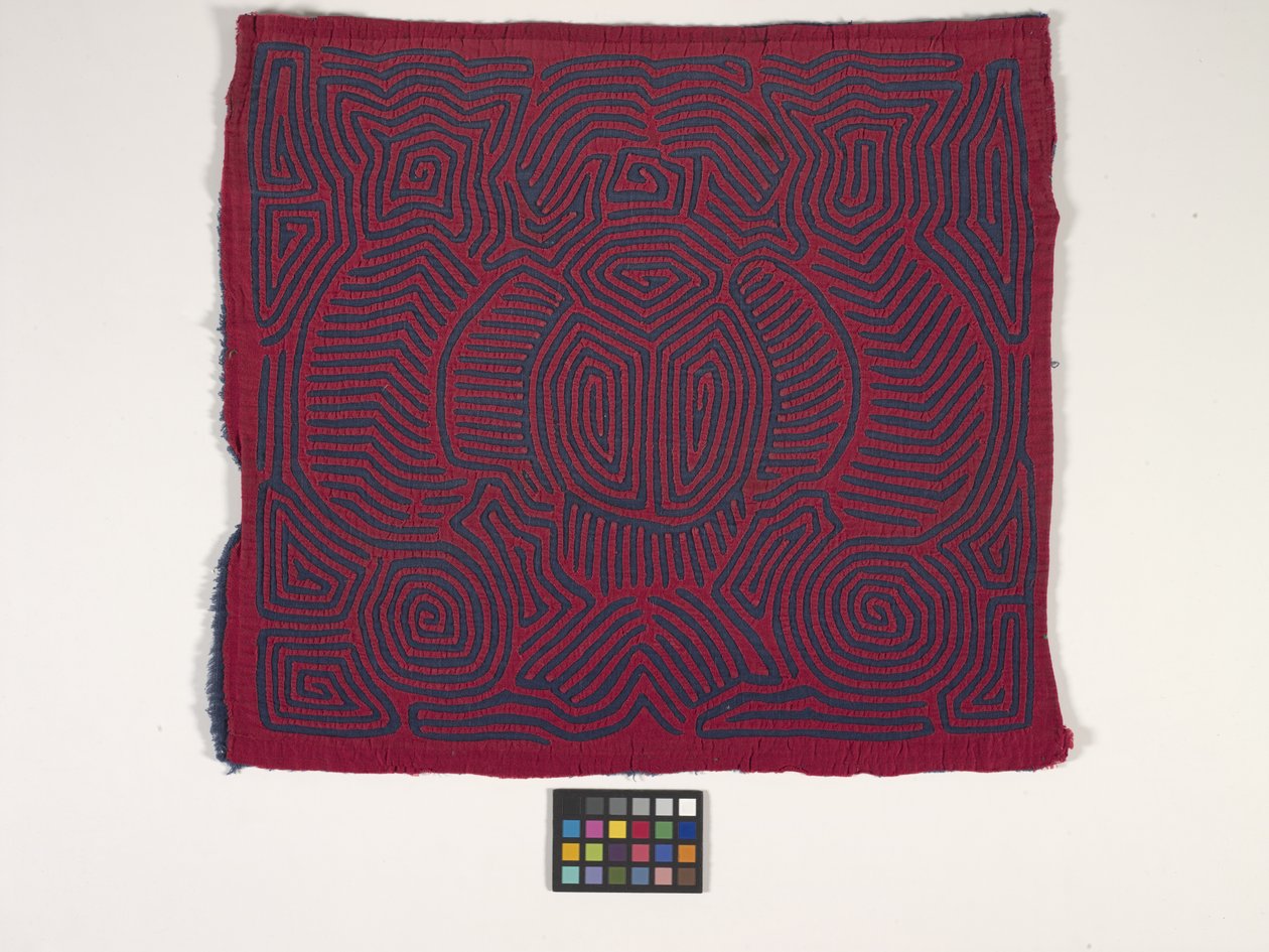Skjortapanel (Mola) (foto) av Kuna Indian Culture