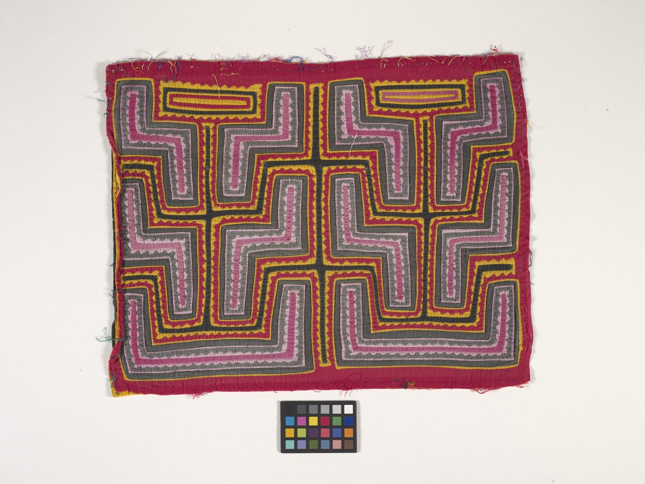 Skjortapanel (Mola) (foto) av Kuna Indian Culture