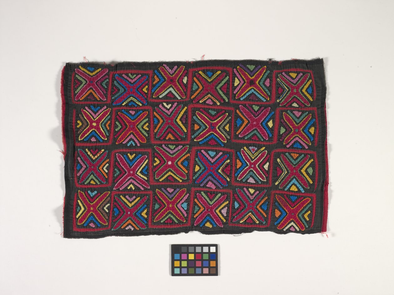 Skjortapanel (Mola) (foto) av Kuna Indian Culture