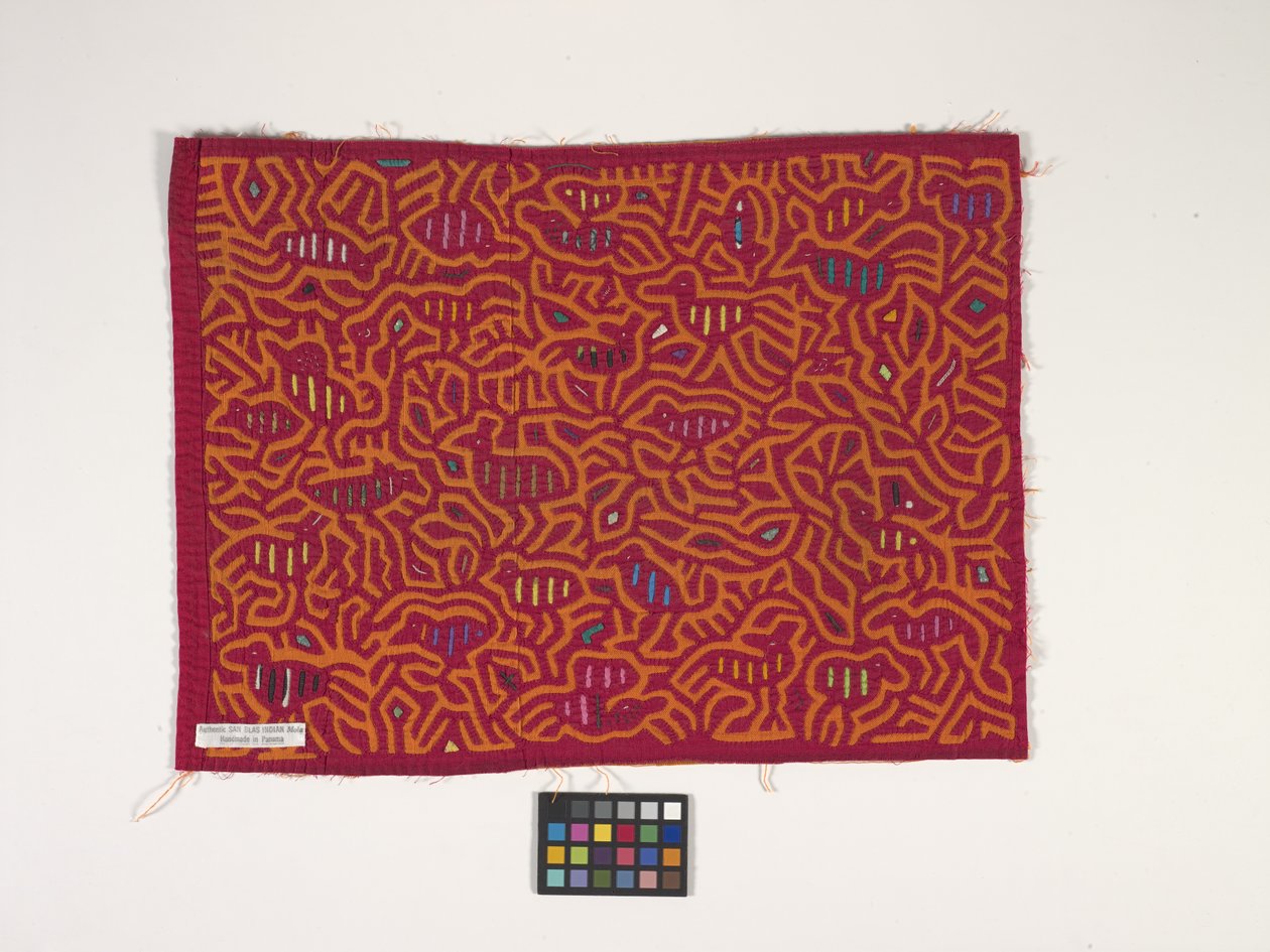 Skjortapanel (Mola) (foto) av Kuna Indian Culture