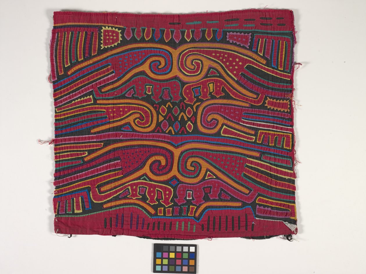 Skjortapanel (Mola) (foto) av Kuna Indian Culture