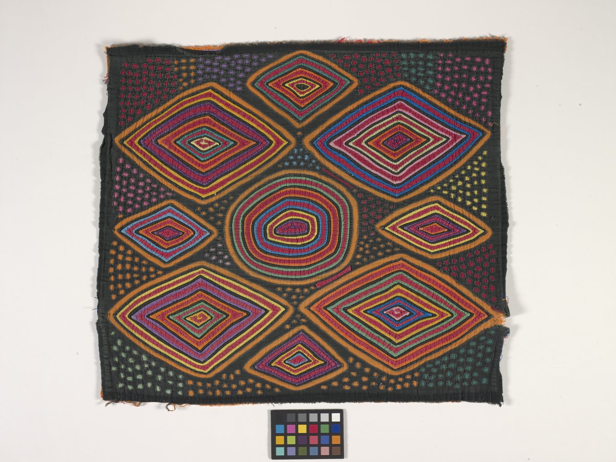 Skjortapanel (Mola) (foto) av Kuna Indian Culture
