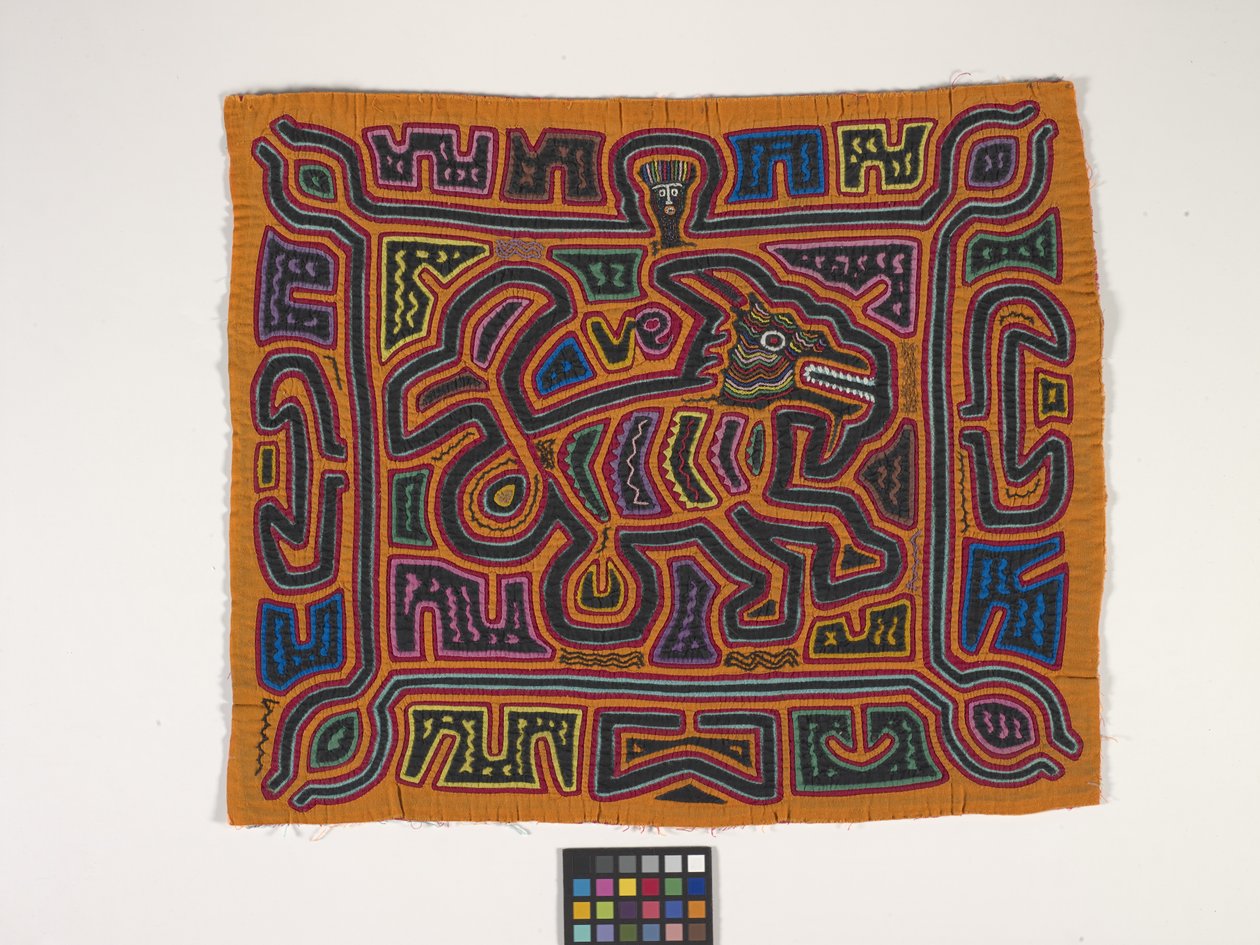 Skjortapanel (Mola) (foto) av Kuna Indian Culture