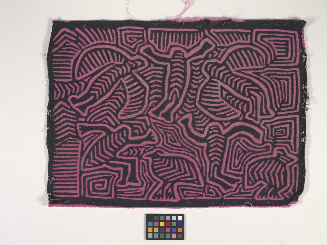 Skjortapanel (Mola) (foto) av Kuna Indian Culture