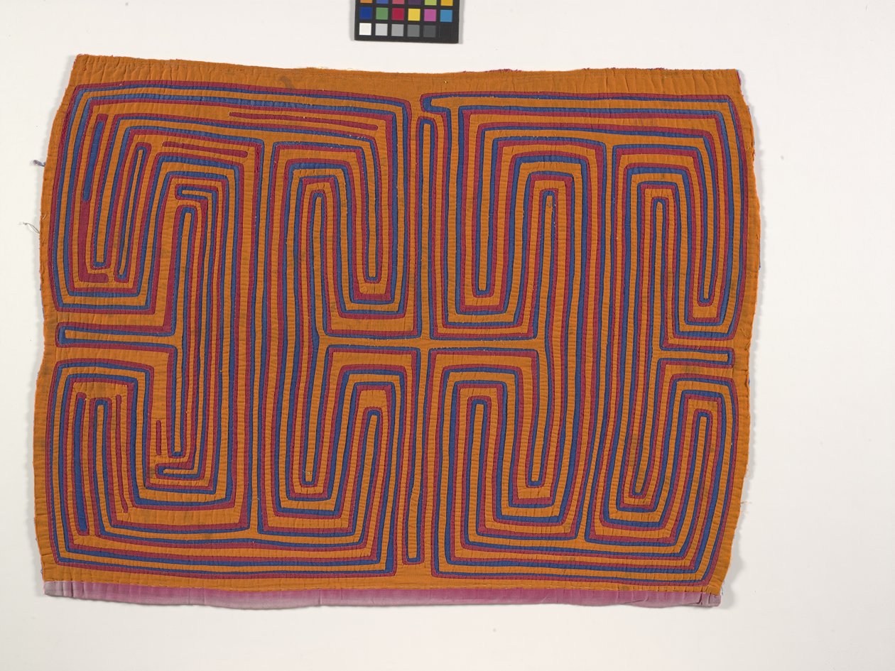 Skjortapanel (Mola) (foto) av Kuna Indian Culture