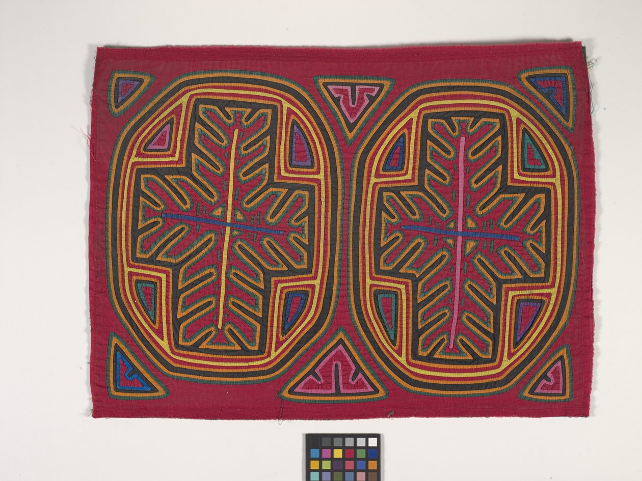 Skjortapanel (Mola) (foto) av Kuna Indian Culture