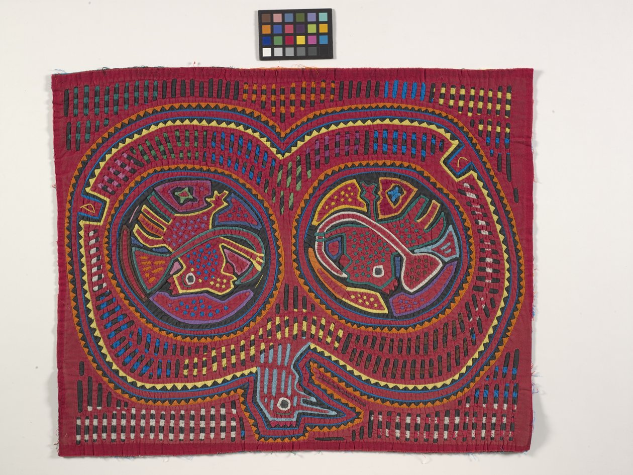 Skjortapanel (Mola) (foto) av Kuna Indian Culture
