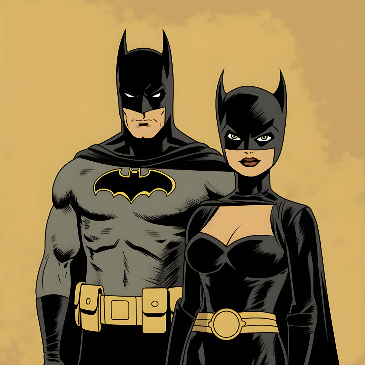 Batman och Catwoman 2 av Kurt Heppke