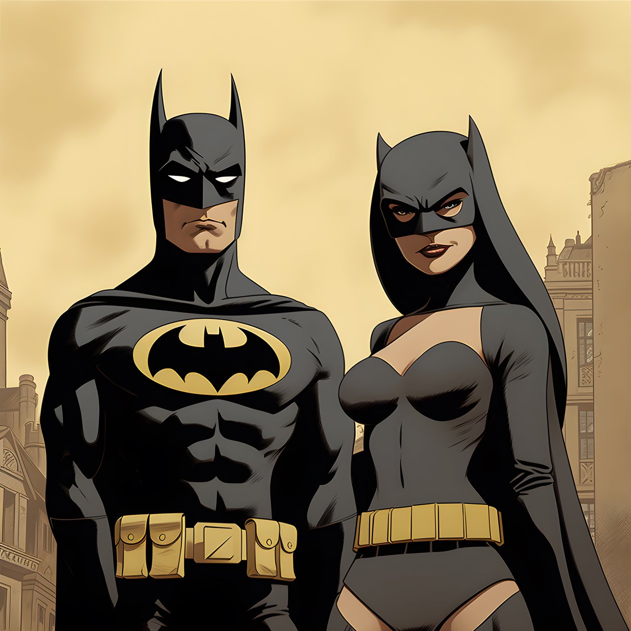 Batman och Catwoman 4 av Kurt Heppke