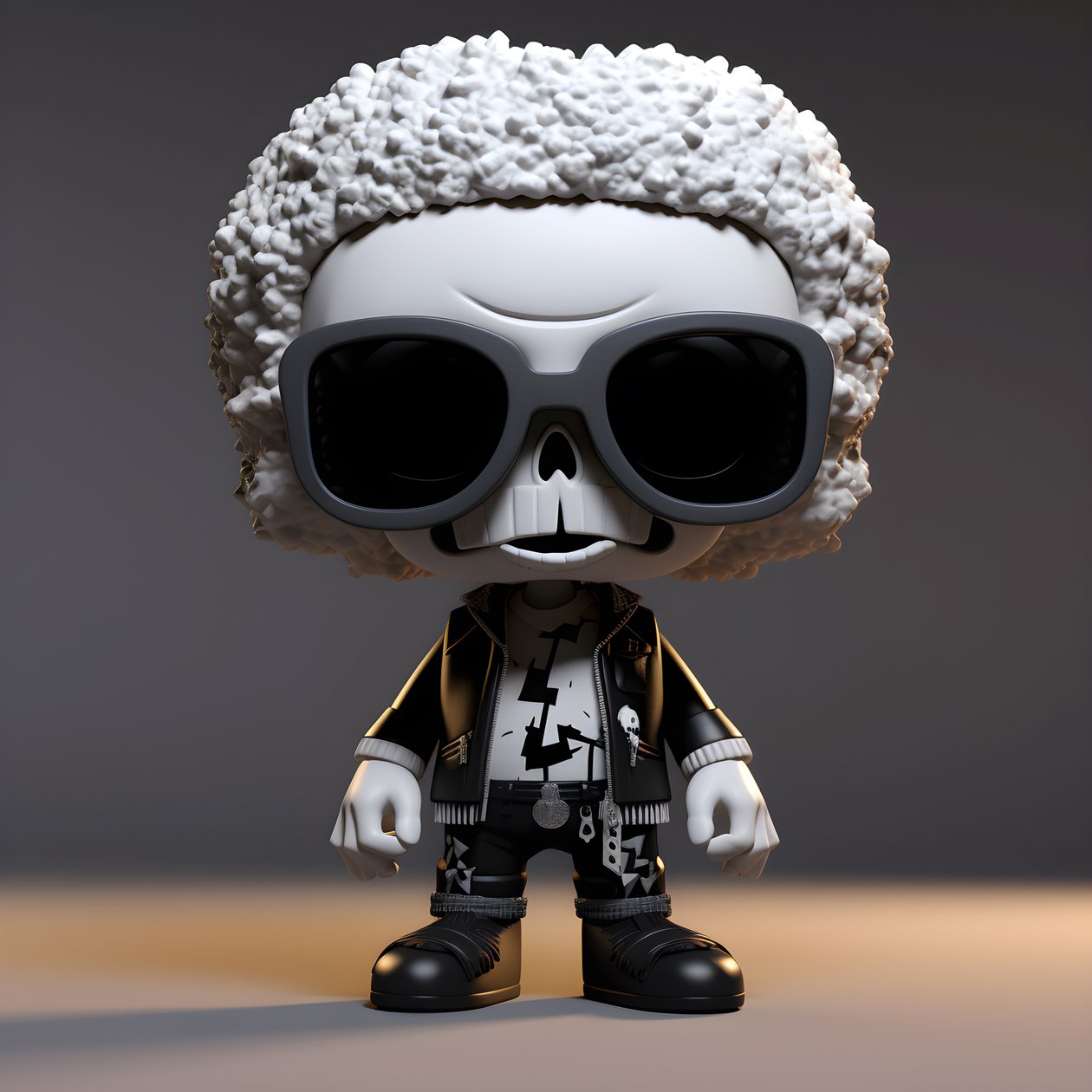 Chibi litet skelett 1 av Kurt Heppke