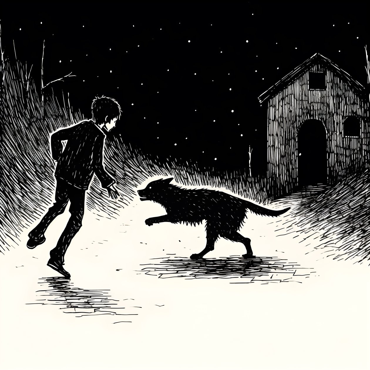 Nyfiken incident med hunden i natten 3 av Kurt Heppke