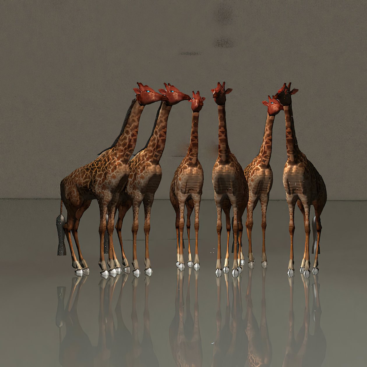 Giraffer i harmoni av Kurt Heppke