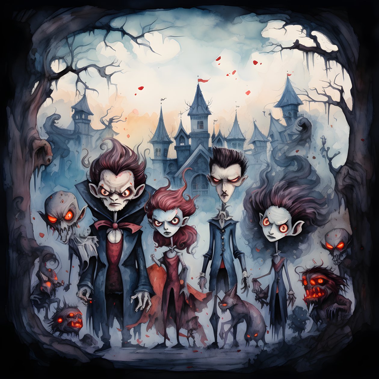 Halloween med vampyrer och varulvar 1 av Kurt Heppke