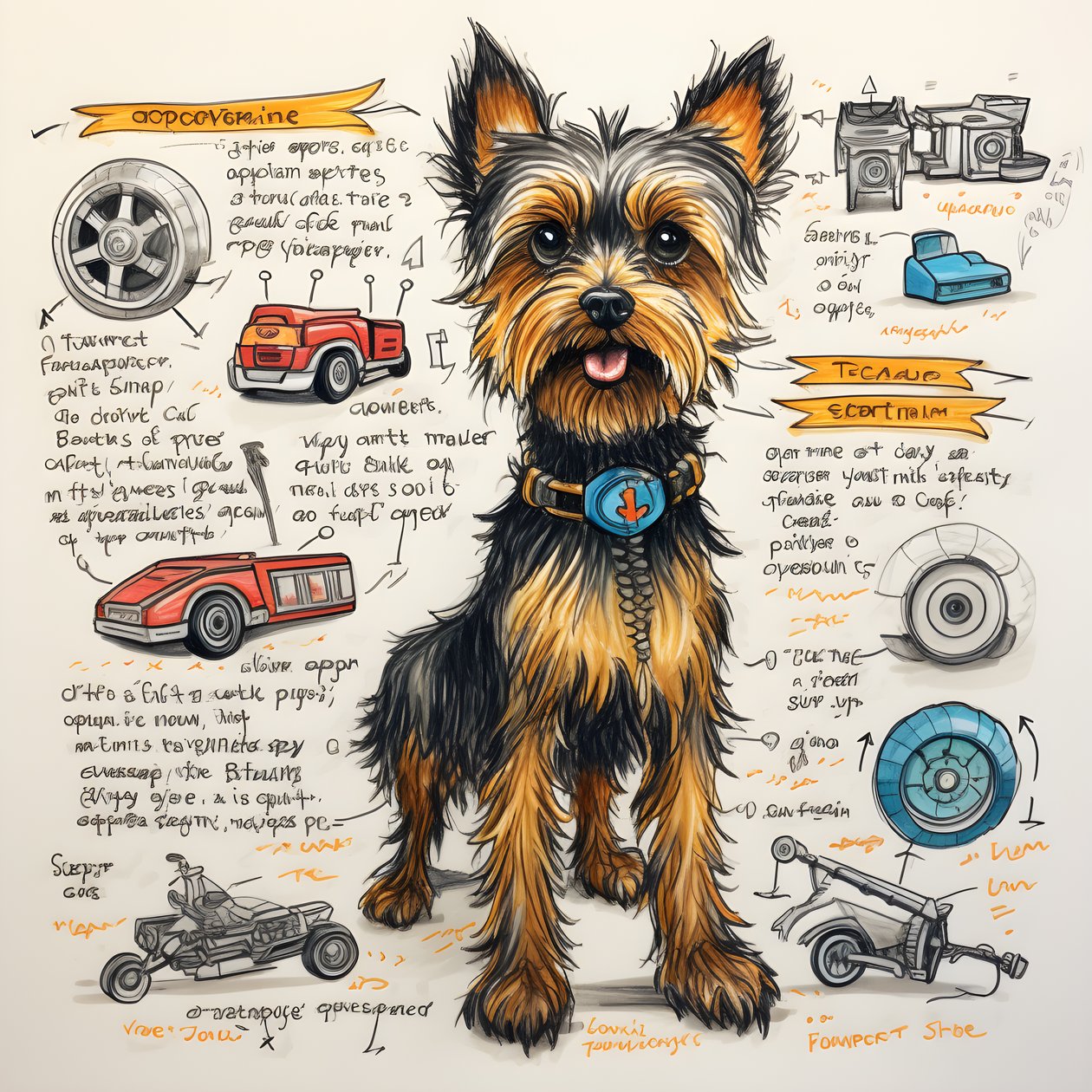 en förklaring till en mekanisk yorkie-hund 2 av Kurt Heppke