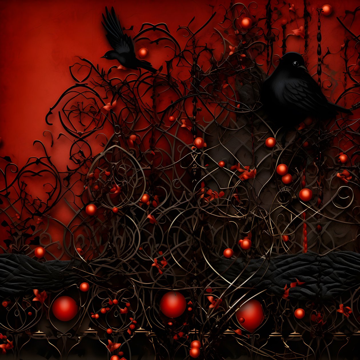 halloween scrapbook papier 1 av Kurt Heppke