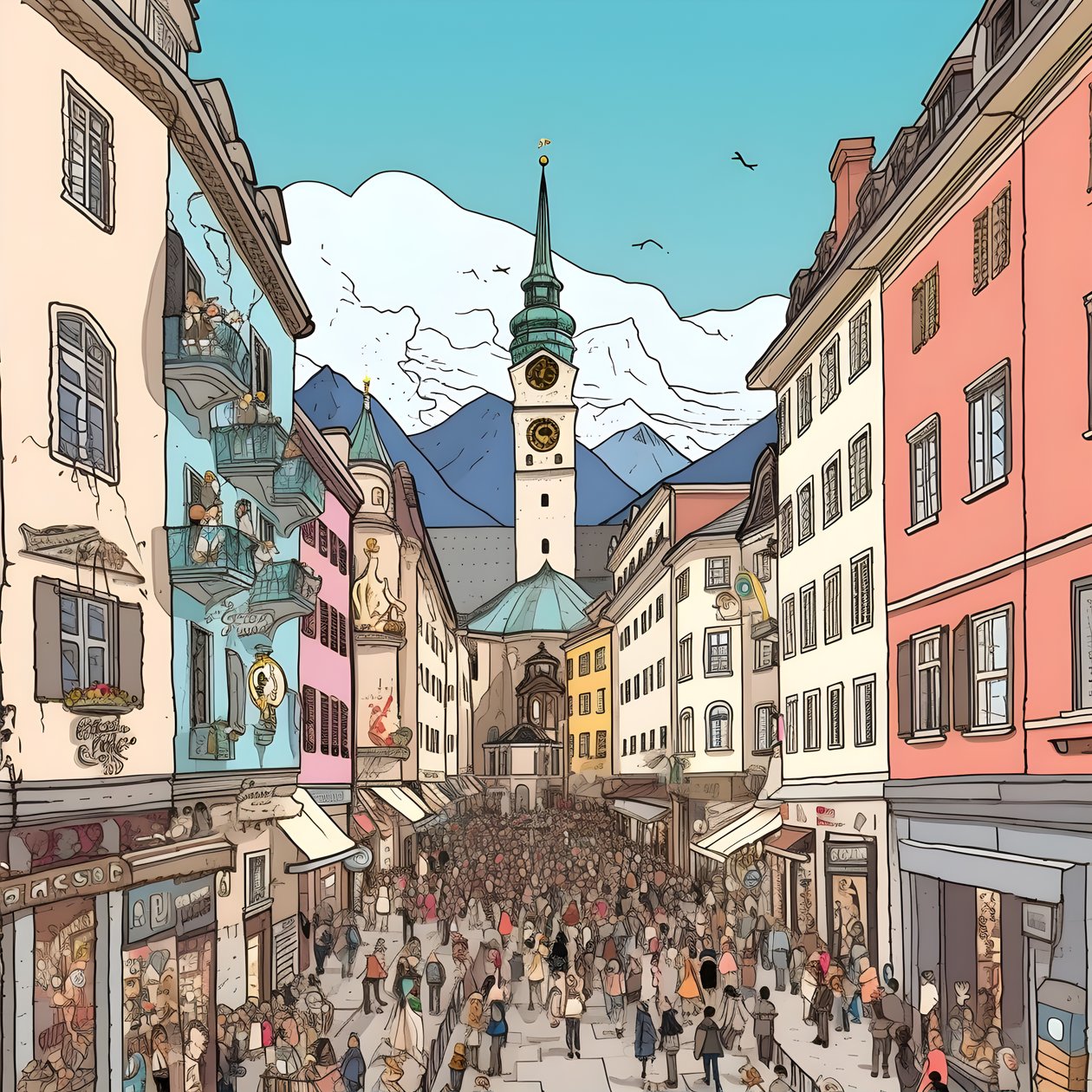 innsbruck, animerad film 2 av Kurt Heppke