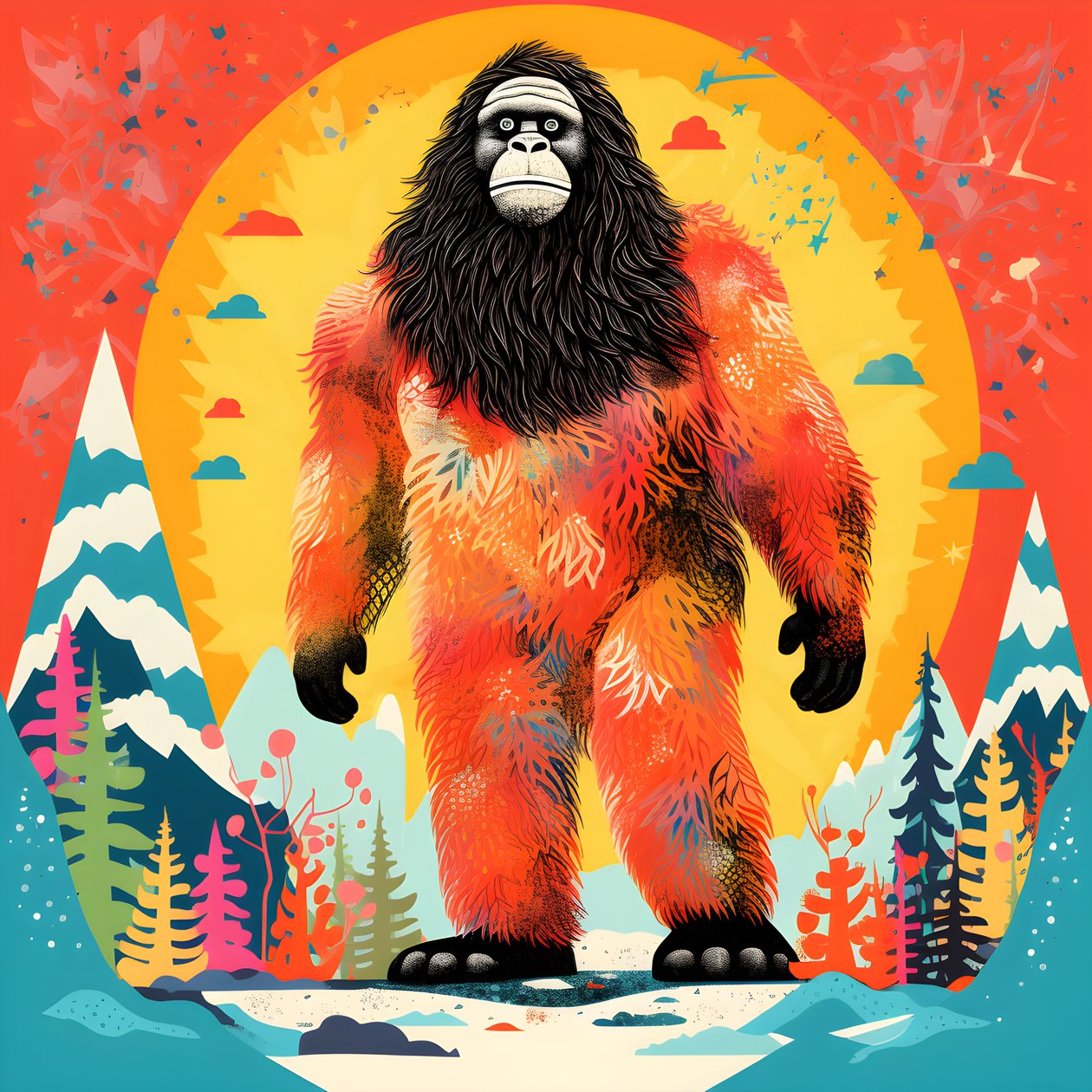 bisarr big foot 2 av Kurt Heppke