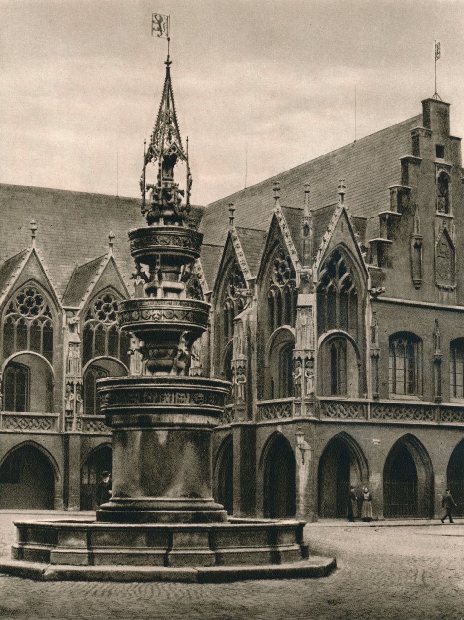 Braunschweig, Rådhuset i den gamla staden, 1931 av Kurt Hielscher