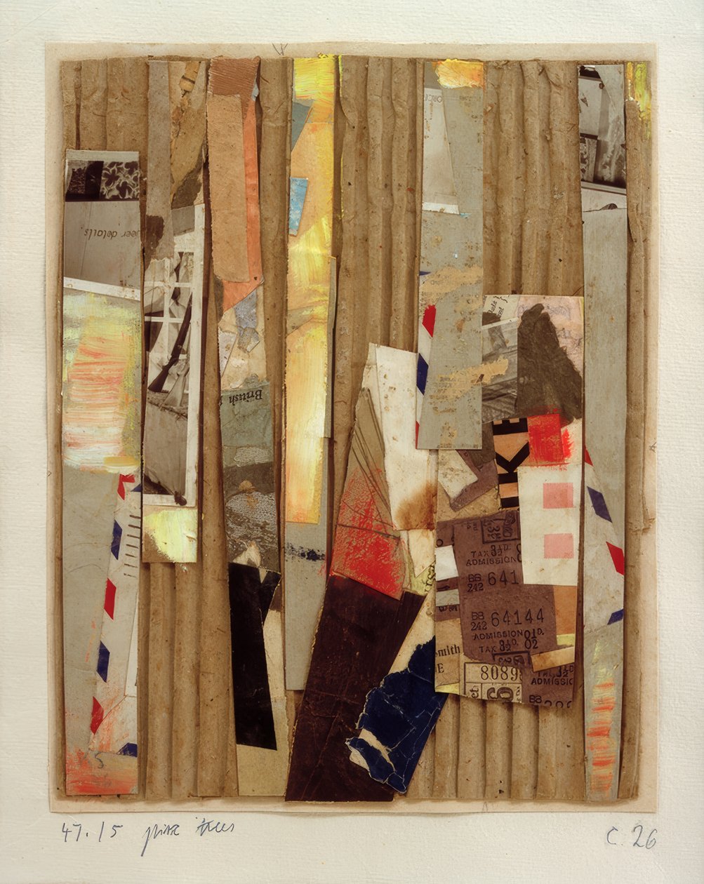 47. 15 tallar c 26 av Kurt Schwitters