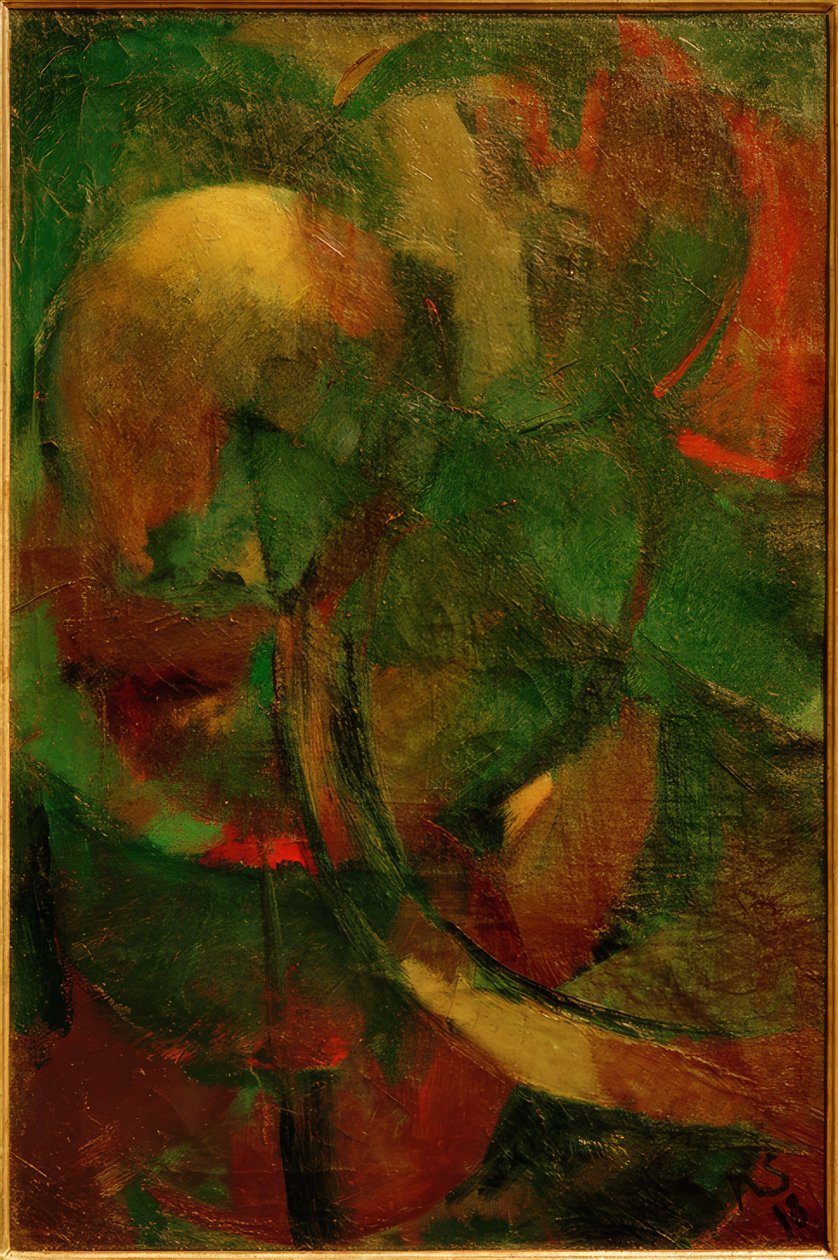 Abstraktion 26 (känslig symfoni) av Kurt Schwitters