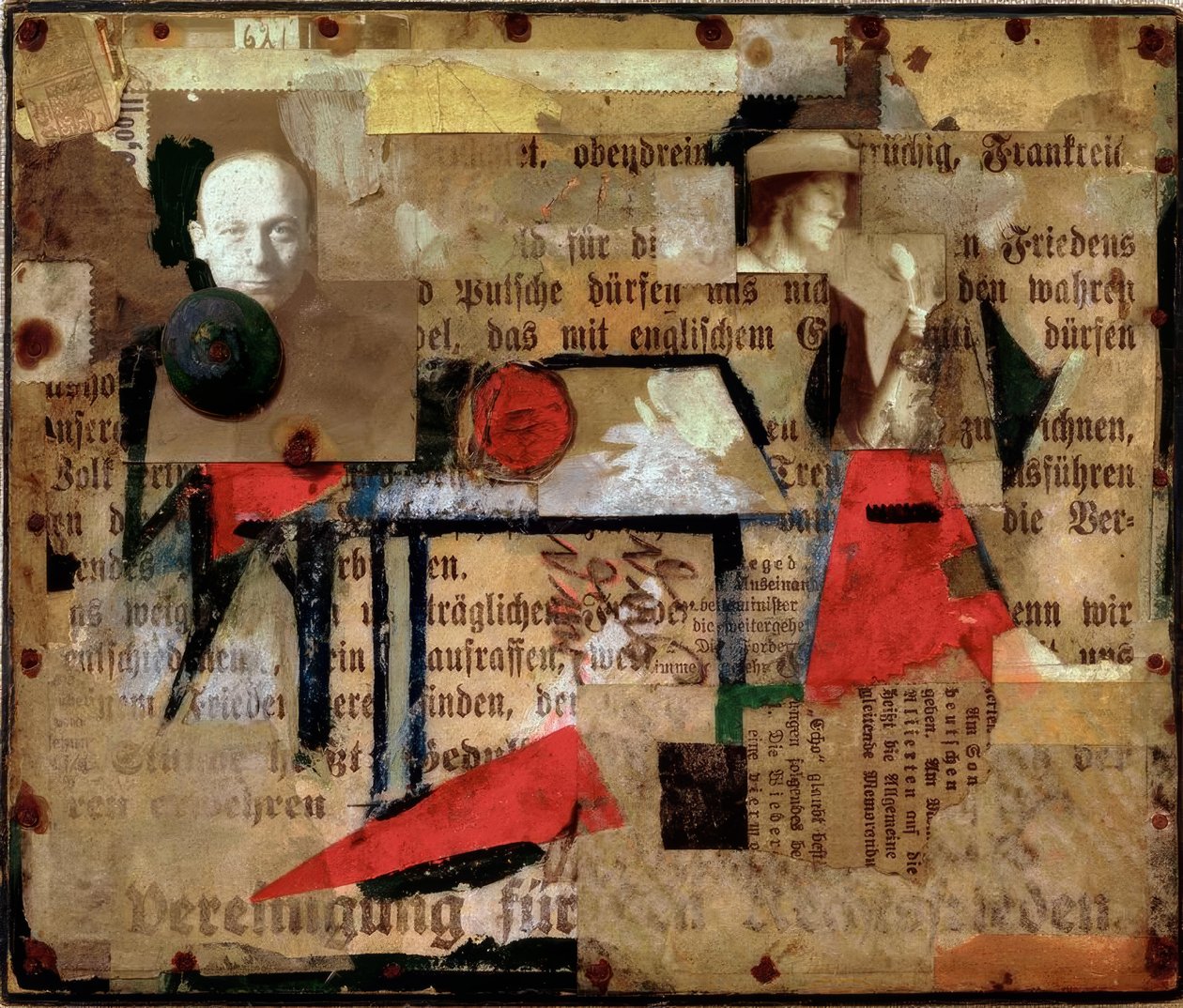 Trädbilden av Kurt Schwitters