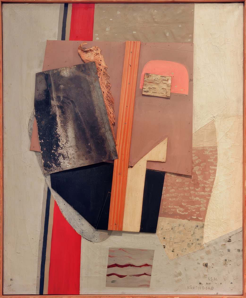 Körtingsbild av Kurt Schwitters