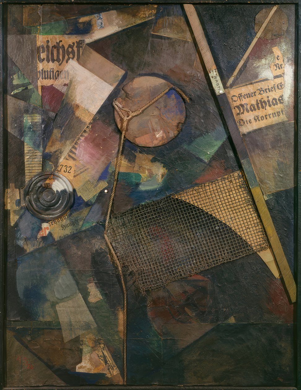 Merzbild 25 A. Stjärnbilden av Kurt Schwitters