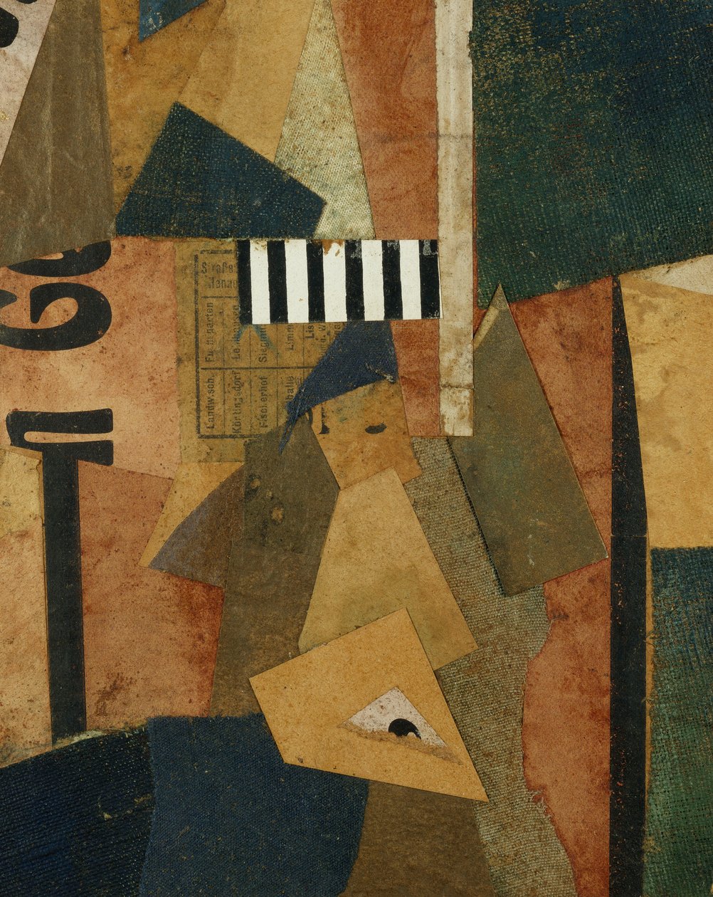 Merz ritning 203, 1920 av Kurt Schwitters